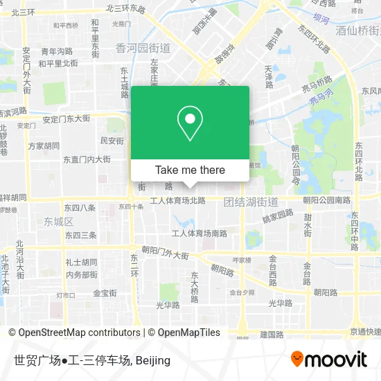 世贸广场●工-三停车场 map