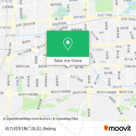 动力鸡车(角门东店) map