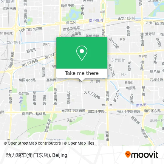 动力鸡车(角门东店) map