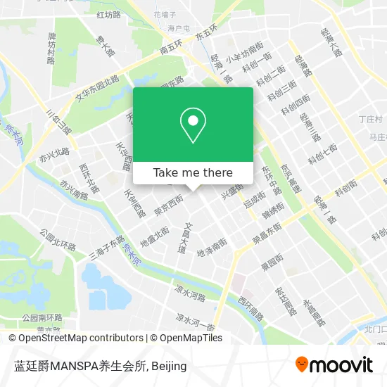 蓝廷爵MANSPA养生会所 map
