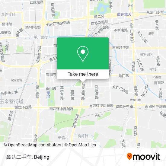 鑫达二手车 map