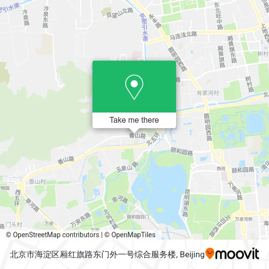 北京市海淀区厢红旗路东门外一号综合服务楼 map