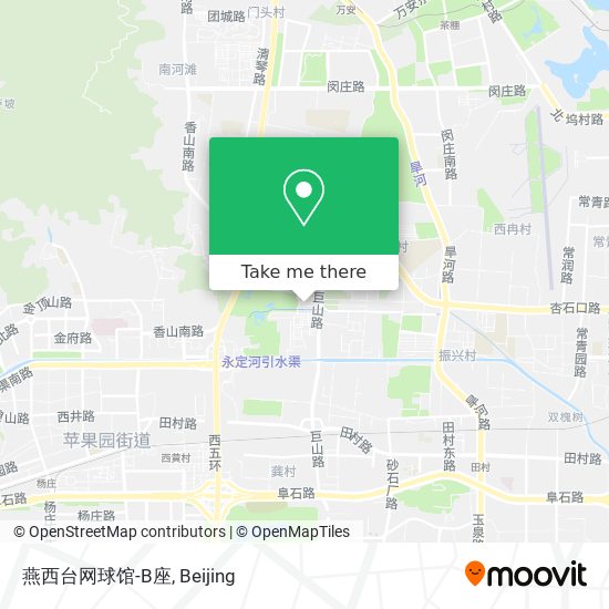 燕西台网球馆-B座 map