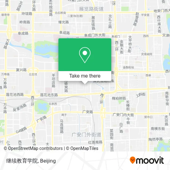 继续教育学院 map