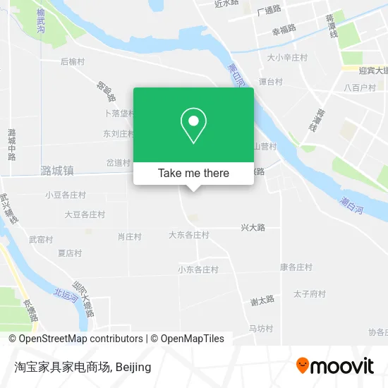 淘宝家具家电商场 map