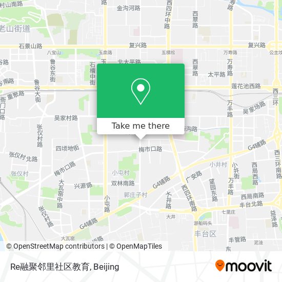 Re融聚邻里社区教育 map