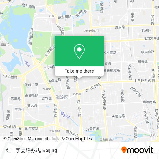 红十字会服务站 map