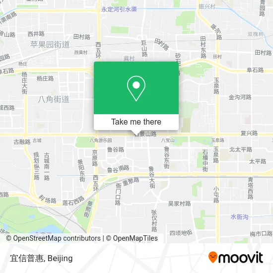 宜信普惠 map