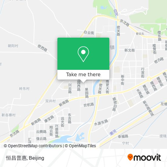 恒昌普惠 map