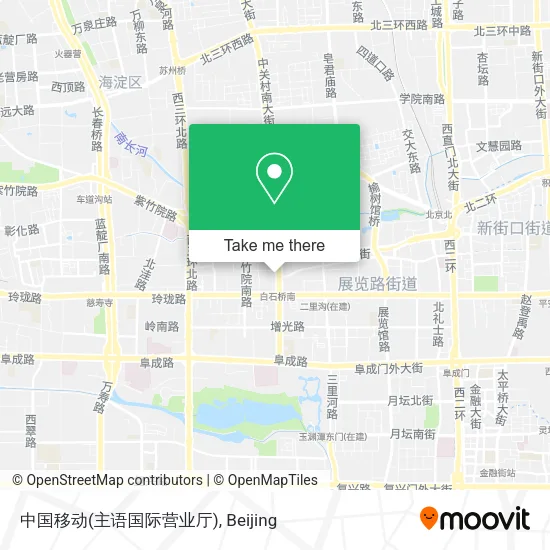 中国移动(主语国际营业厅) map