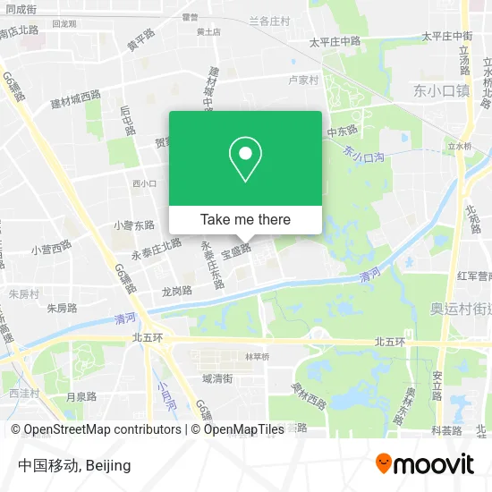 中国移动 map