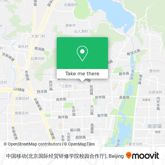 中国移动(北京国际经贸研修学院校园合作厅) map