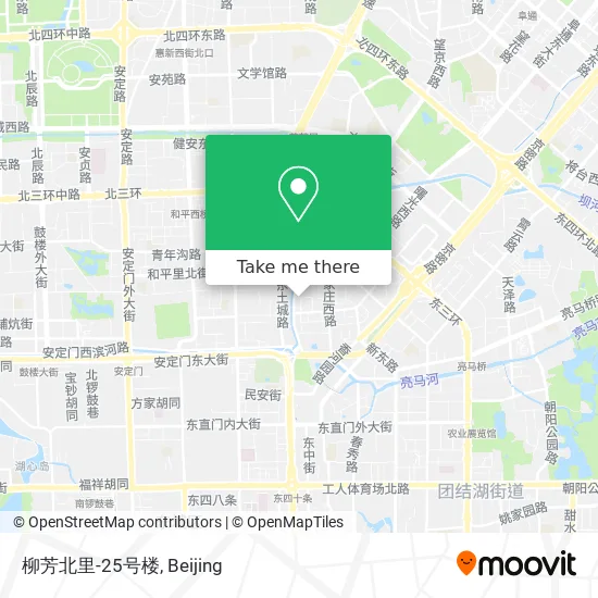 柳芳北里-25号楼 map