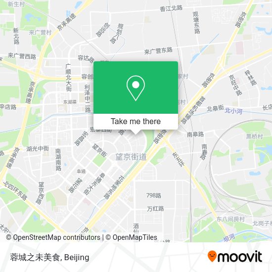 蓉城之未美食 map
