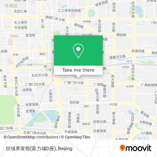 丝域养发馆(富力城D座) map