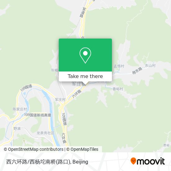 西六环路/西杨坨南桥(路口) map