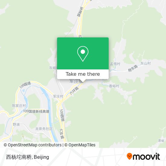 西杨坨南桥 map