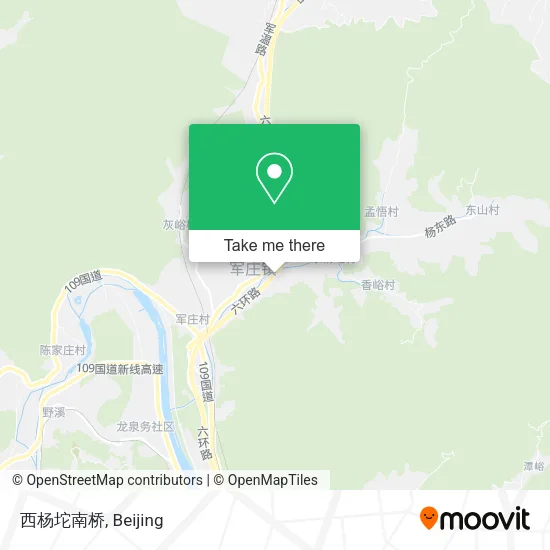 西杨坨南桥 map