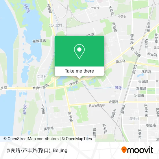京良路/芦丰路(路口) map