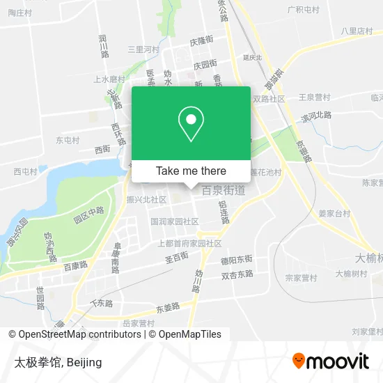 太极拳馆 map