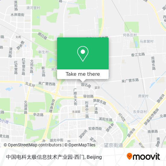 中国电科太极信息技术产业园-西门 map