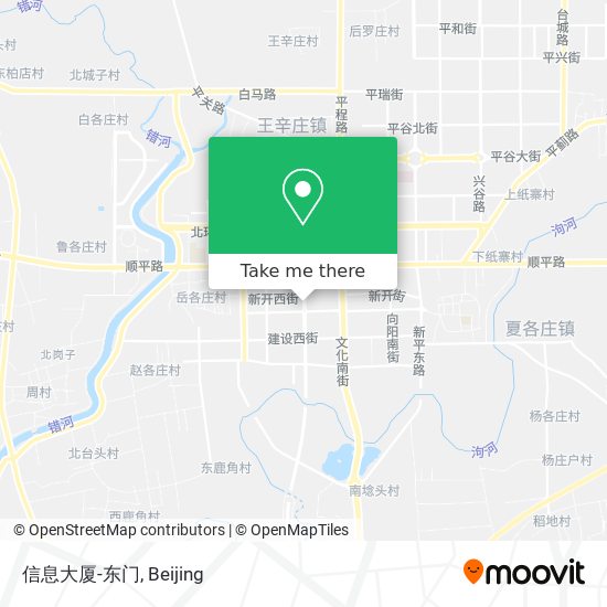 信息大厦-东门 map