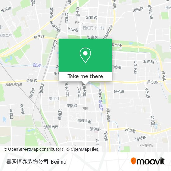 嘉园恒泰装饰公司 map
