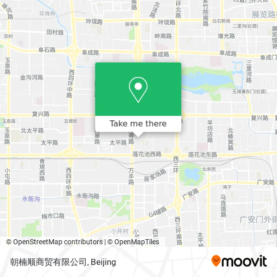 朝楠顺商贸有限公司 map