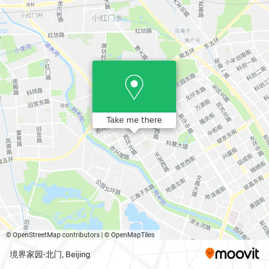 境界家园-北门 map