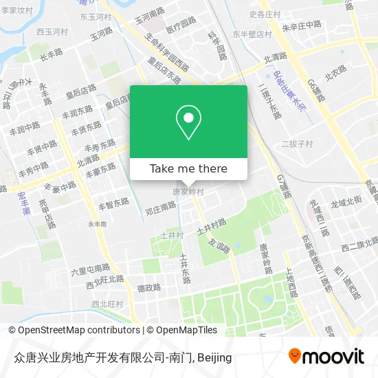 众唐兴业房地产开发有限公司-南门 map
