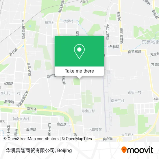 华凯昌隆商贸有限公司 map