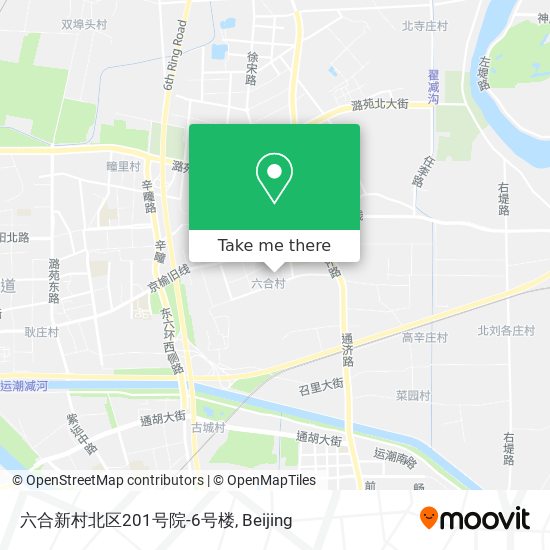 六合新村北区201号院-6号楼 map