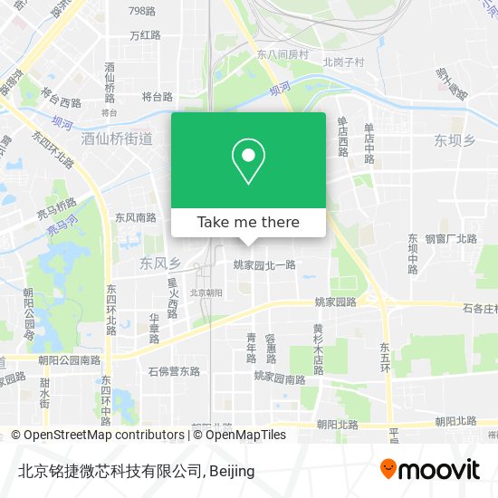 北京铭捷微芯科技有限公司 map