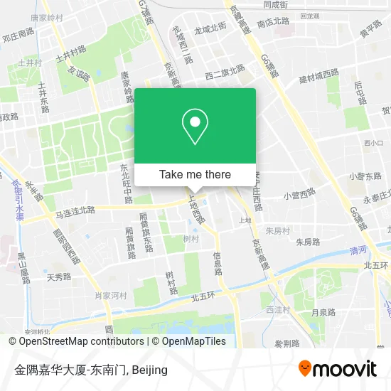 金隅嘉华大厦-东南门 map