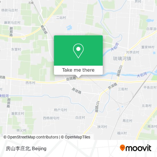 房山李庄北 map