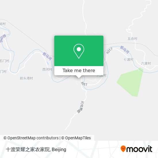 十渡荣耀之家农家院 map