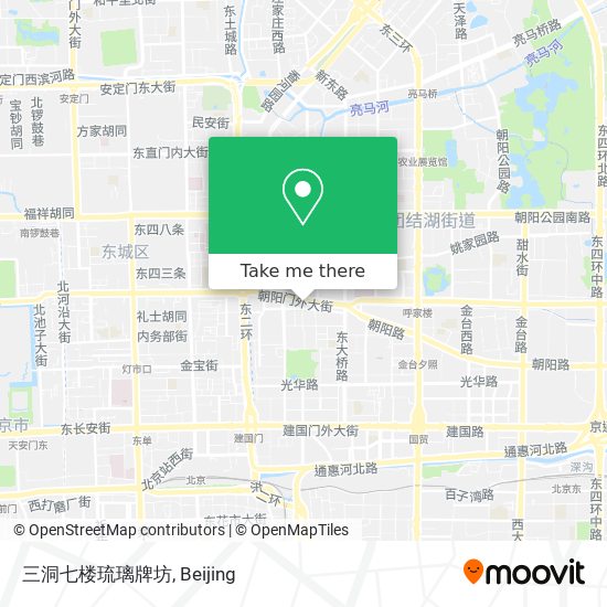 三洞七楼琉璃牌坊 map