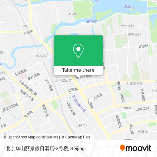 北京华山丽景假日酒店-2号楼 map
