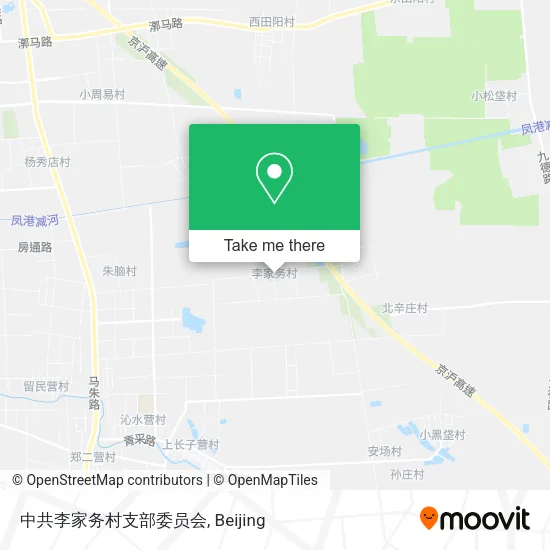 中共李家务村支部委员会 map