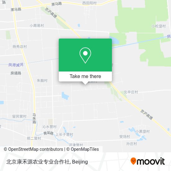 北京康禾源农业专业合作社 map