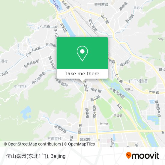 倚山嘉园(东北1门) map