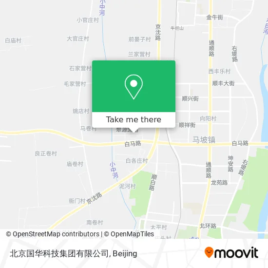 北京国华科技集团有限公司 map