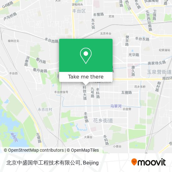 北京中盛国华工程技术有限公司 map