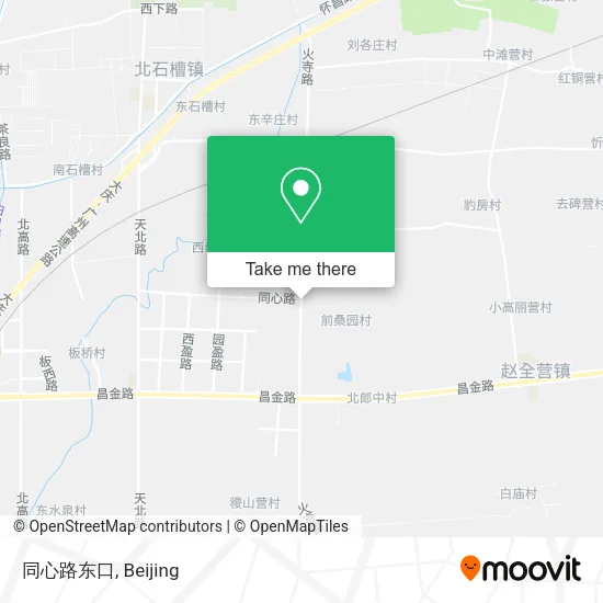 同心路东口 map