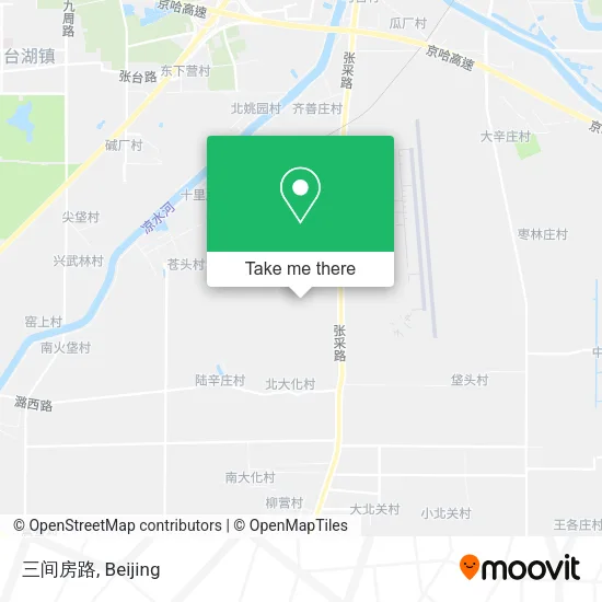 三间房路 map