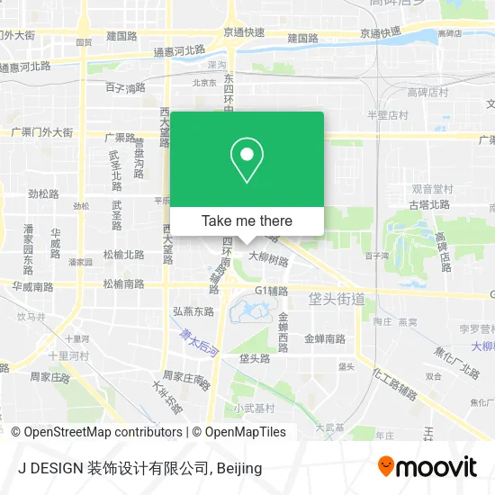 J DESIGN 装饰设计有限公司 map