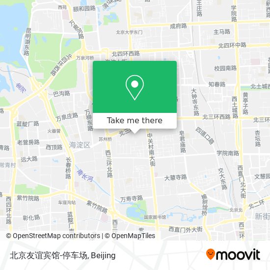 北京友谊宾馆-停车场 map