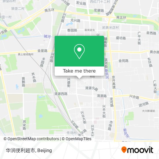 华润便利超市 map