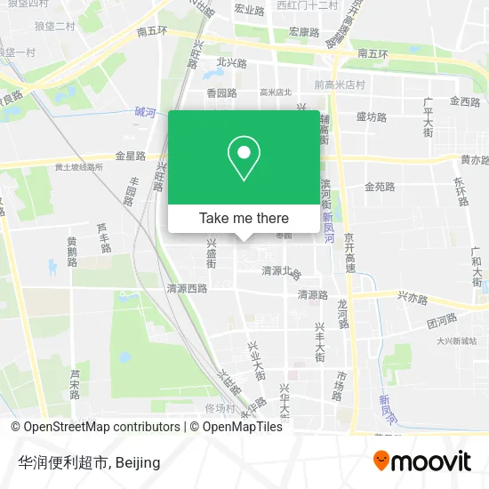 华润便利超市 map