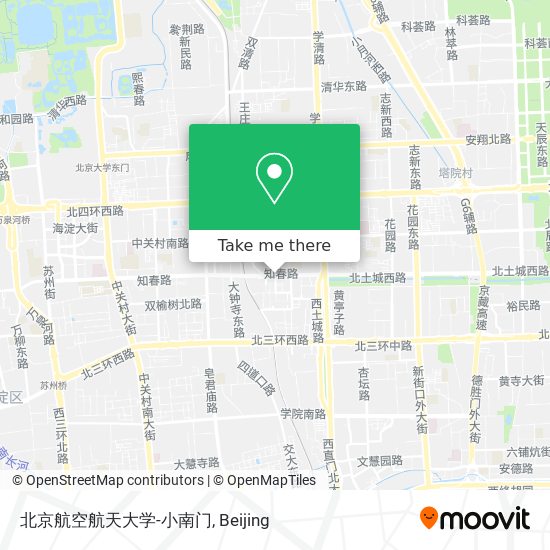 北京航空航天大学-小南门 map